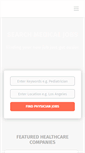 Mobile Screenshot of medicaljobs.biz